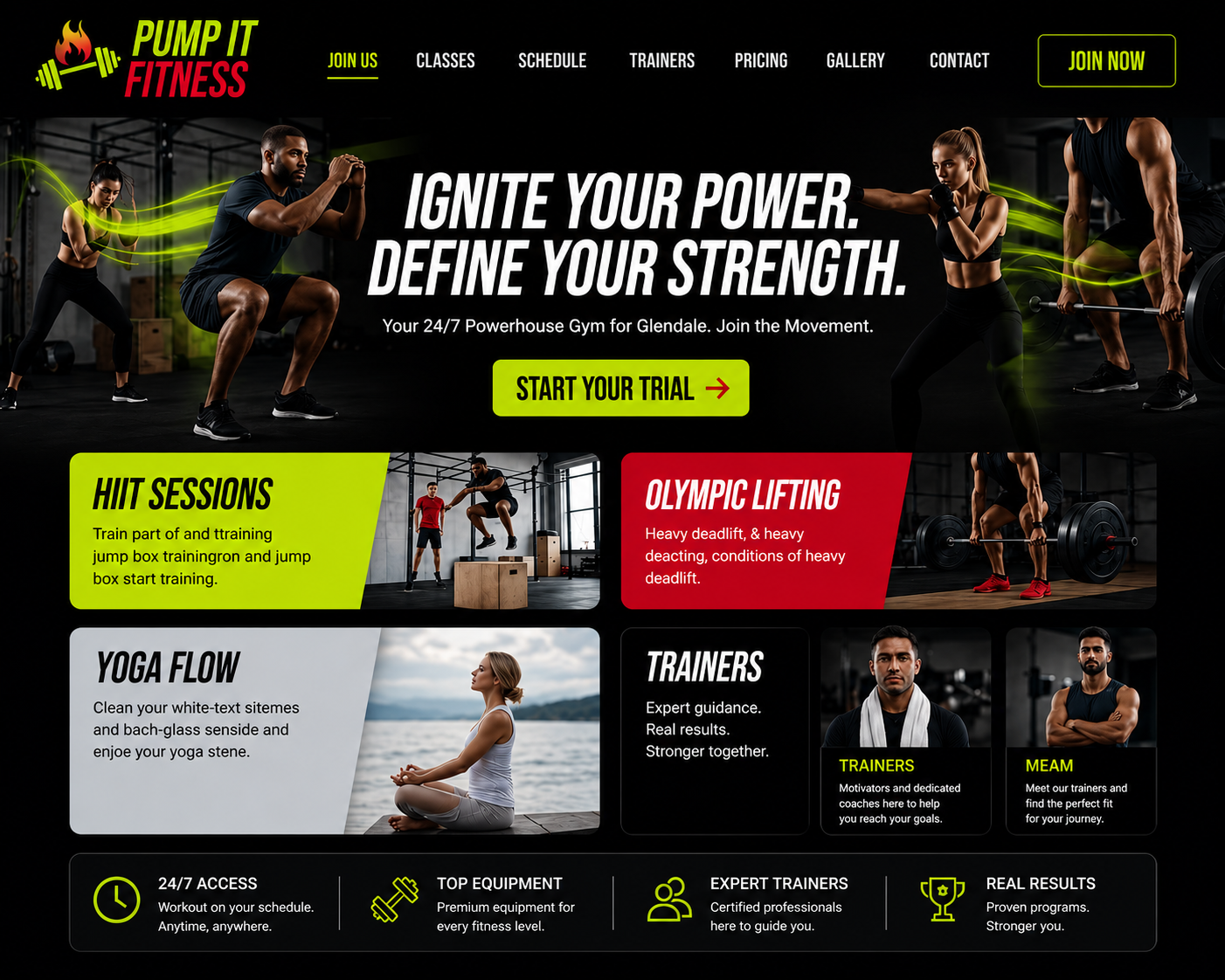 VISIBILITY SYSTEMS — Fitness example